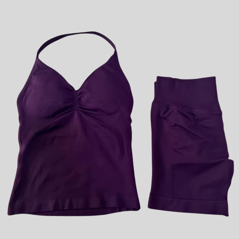 Träningsset Med Shorts