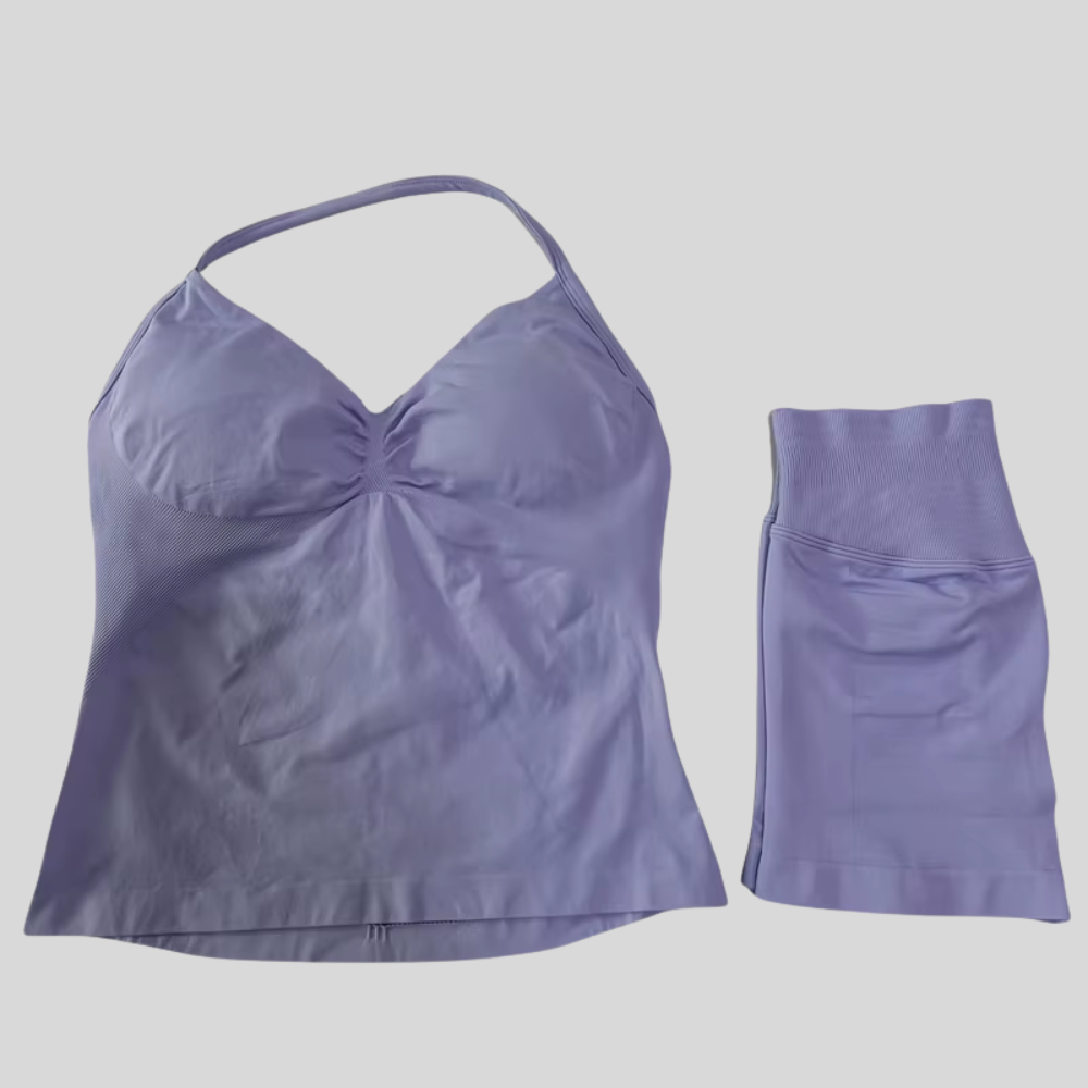 Träningsset Med Shorts