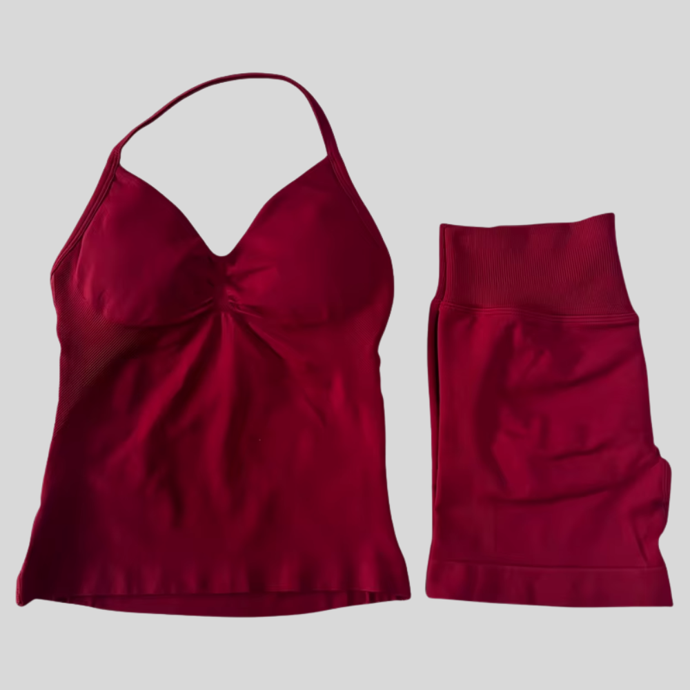 Träningsset Med Shorts