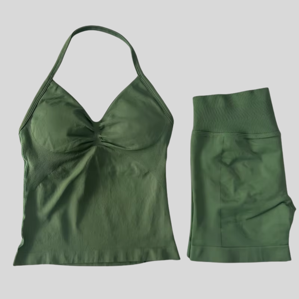 Träningsset Med Shorts