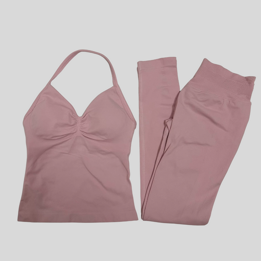 Träningsset Med Byxor - Rosa
